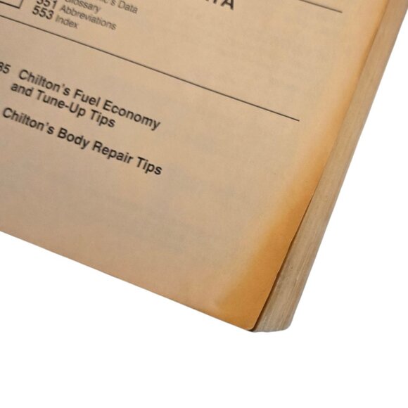 Chilton Repair Manual Ford Mercury Full Size Cars 1968 thru 1992 Repair Book - Picture 9 of 16